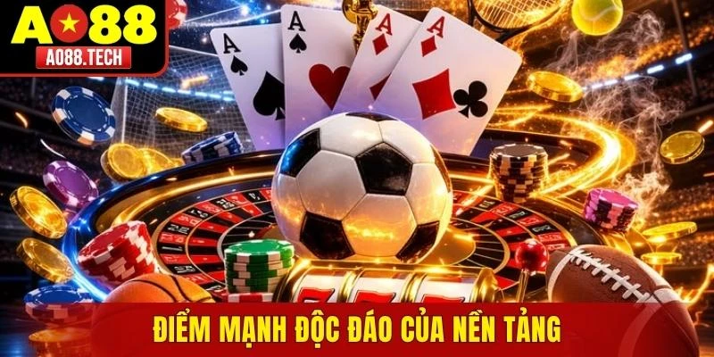 Điểm mạnh độc đáo của nền tảng trên thị trường